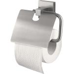 Silberne Moderne Haceka Mezzo Toilettenpapierhalter & WC Rollenhalter  