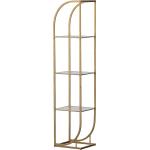 Goldene Loftscape Wandregale & Hängeregale aus Metall Breite 0-50cm, Höhe 150-200cm, Tiefe 0-50cm 