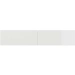 Weiße Moderne Hängeschränke Hochglanz lackiert aus MDF mit Schublade Breite 100-150cm, Höhe 0-50cm, Tiefe 0-50cm 
