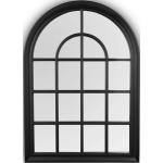 Schwarze Moderne Wandspiegel mit Rahmen mit Rahmen 