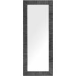 Reduzierte Schwarze Rechteckige Wandspiegel aus Kunststoff 