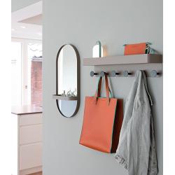 Wandspiegel oder Garderobe mit Ablage, Spiegel
