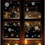 30 Stück silberne Sterne Aufkleber, Fensterdekoration zu Weihnachten  Fensterbild/Fensteraufkleber, Wandtattoo