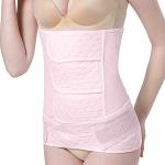 Pinke Damentaillenformer & Damenmiedergürtel aus Baumwolle Größe XL 