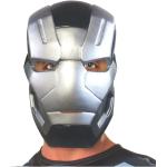 Silberne Captain America Halbmasken für Herren 