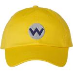 Wario Symbol Bestickter Hut - "Dad Hat" Stil 6 Farben Videospiel Retro Spiel