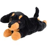 Reduzierte Schwarze 33 cm Warmies Hundekuscheltiere aus Stoff 