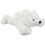 Reduzierte Weiße 35 cm Warmies Eisbärenkuscheltiere aus Polyester maschinenwaschbar 
