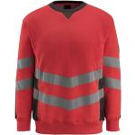Rote MASCOT Rundhals-Ausschnitt Herrensweatshirts Größe L 