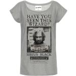Graue Motiv Kurzärmelige Harry Potter Sirius Black Rundhals-Ausschnitt T-Shirts für Damen Größe XL 