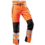 Orange Atmungsaktive Pfanner Schutzbekleidung Warnschutzhosen Größe 3 XL 