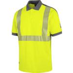 Neongelbe Atmungsaktive Modyf Herrenpoloshirts & Herrenpolohemden für den für den Sommer 
