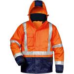 Warnschutz Winterjacke 3in1 - safestyle® orange/marine S