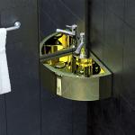 Reduzierte Goldene Handwaschbecken & Gäste-WC-Waschtische aus Keramik 