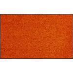 Reduzierte Orange Wash & Dry Schmutzfangmatten & Fußabtreter matt aus Polyamid maschinenwaschbar 