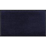 wash+dry Fußmatte, Polyamid, Blau, 75x120cm