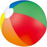 Wasserball Strandball Beachball in Regenbogenfarben für Pool Strand oder als Deko in 25 cm Durchmesser