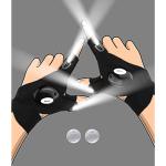 Schwarze Fingerlose Handschuhe & Halbfinger-Handschuhe für Herren Einheitsgröße Weihnachten 