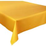 Gelbe Gartentischdecken aus Polyester 