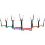 Blaue Moderne Glasserien & Gläsersets aus Glas spülmaschinenfest 6-teilig 