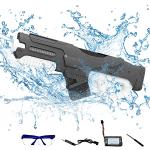Schwarze Wasserpistolen aus Kunststoff wiederaufladbar 