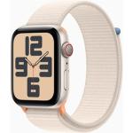 5 Bar wasserdichte Apple Watch SE Smartwatches aus Aluminium mit OLED-Zifferblatt mit GPS mit LTE mit Ion-X-Uhrenglas zum Sport 