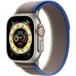 Saphirblaue 10 Bar wasserdichte Apple Watch Ultra Smartwatches aus Kristall mit GPS mit LTE 