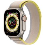 Watch Ultra GPS + Cellular 49mm Titanium Case with Yellow/Beige Trail Loop - S/M