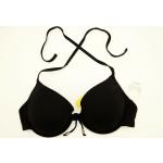 Reduzierte Schwarze WATERCULT Push Up Bikinis aus Polyamid mit Bügel für Damen Größe M 