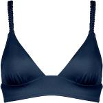 Reduzierte Blaue WATERCULT Bikini-Tops aus Polyamid mit verstellbaren Trägern für Damen Größe M 