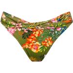 Olivgrüne WATERCULT Bikinihosen & Bikinislips aus Polyamid für Damen Größe XXL 