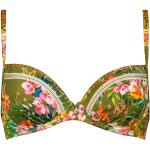 Olivgrüne WATERCULT Bikini-Tops aus Polyamid für Damen Größe M 