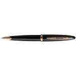 Schwarze Moderne Waterman Kugelschreiber aus vergoldet 