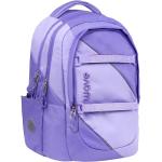 Violette Schulrucksäcke 30l mit Reißverschluss aus Polyester mit Laptopfach klein zum Schulanfang 