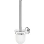 Silberne Lenz Flame WC Bürstengarnituren & WC Bürstenhalter aus Chrom 