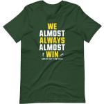 Grüne Kurzärmelige NFL T-Shirts für Herren 