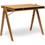 Skandinavische We Do Wood Nachhaltige Schreibtische mit Stauraum aus Eiche mit Schublade Breite 50-100cm, Höhe 50-100cm, Tiefe 50-100cm 
