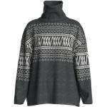 Anthrazitfarbene We Norwegians Damensweatshirts aus Merino-Wolle Größe L 