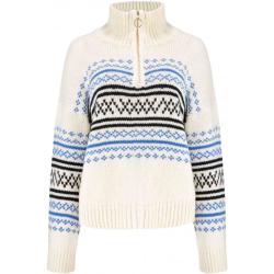 We Norwegians - Women's Setesdal Sweater - Merinopullover Gr M weiß