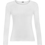 Weiße Langärmelige WearAll T-Shirts für Damen Größe XXL 
