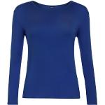 Royalblaue Langärmelige WearAll T-Shirts für Damen Größe S 
