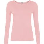 Rosa Langärmelige WearAll T-Shirts für Damen Größe M 