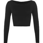 Reduzierte Schwarze Langärmelige WearAll T-Shirts für Damen Größe S 