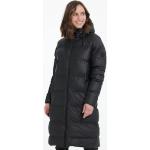 Schwarze Gesteppte Elegante Weather Report Maxi Damensteppmäntel & Damenpuffercoats Größe L für den für den Herbst 