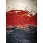Rote Theko Webteppiche aus Kunstfaser 160x230 