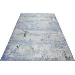 Teppich WECON HOME "Radiate" Teppiche blau (blau, grau) Esszimmerteppiche