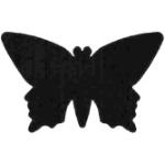 Graue Wedo Schmetterling-Motivstanzer mit Insekten-Motiv 