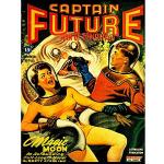 Wee Blue Coo Comic Book Cover Captain Future Man T