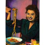 Wee Blue Coo Sophia Loren Poster strukturiert aus Papier 12x16 