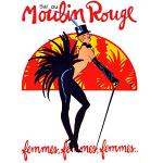 Wee Blue Coo Theatre Stage Burlesque Moulin Rouge Ball Exotic Dance Venue Paris Art Print Poster Wall Decor Kunstdruck Poster Wand-Dekor-12X16 Zoll